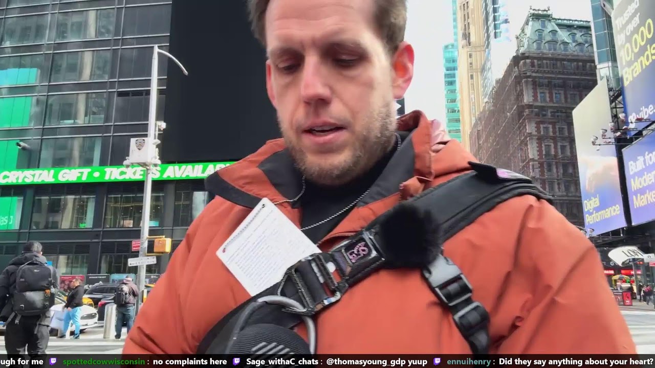 Live in NYC walking to the St Patricks Day Parade and finding some Irish Food