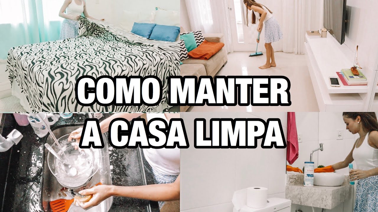 ROTINA DE LIMPEZA E ORGANIZAÇÃO DIÁRIA DA CASA