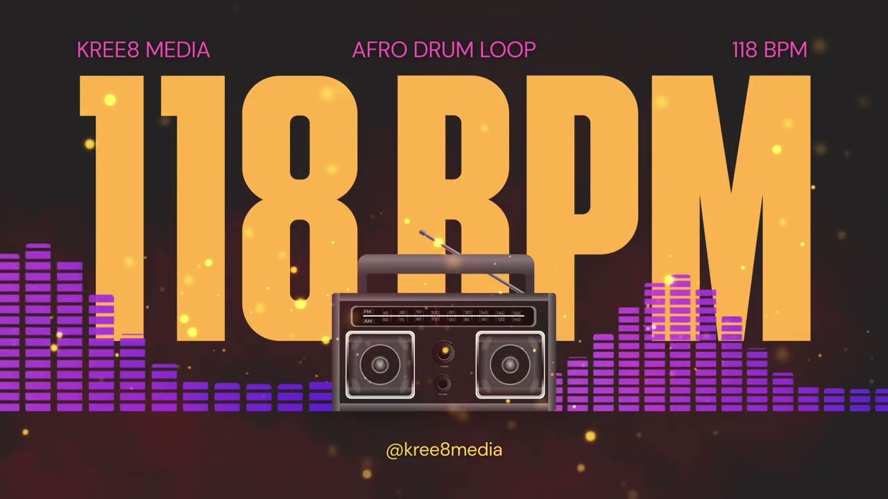 Afro Drum Loop - 118 BPM