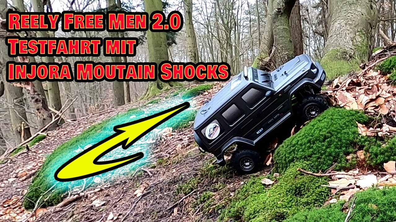 Reely Free Men 2.0 Testfahrt mit den Injora Moutain Shocks