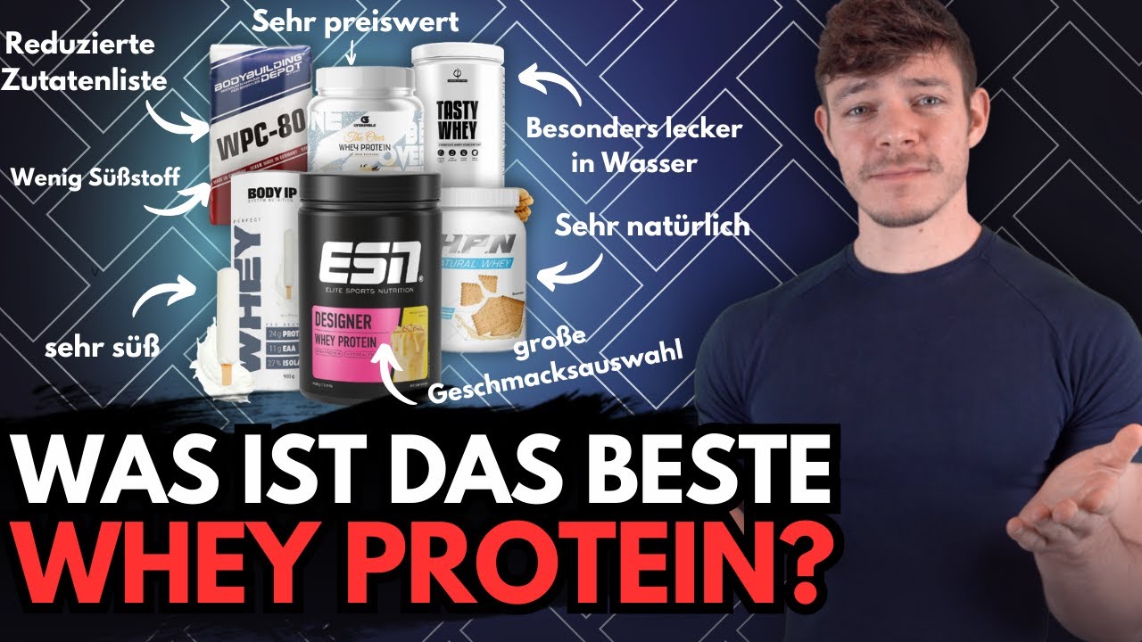 Was ist das beste Whey Proteinpulver? | Fitness Food Corner