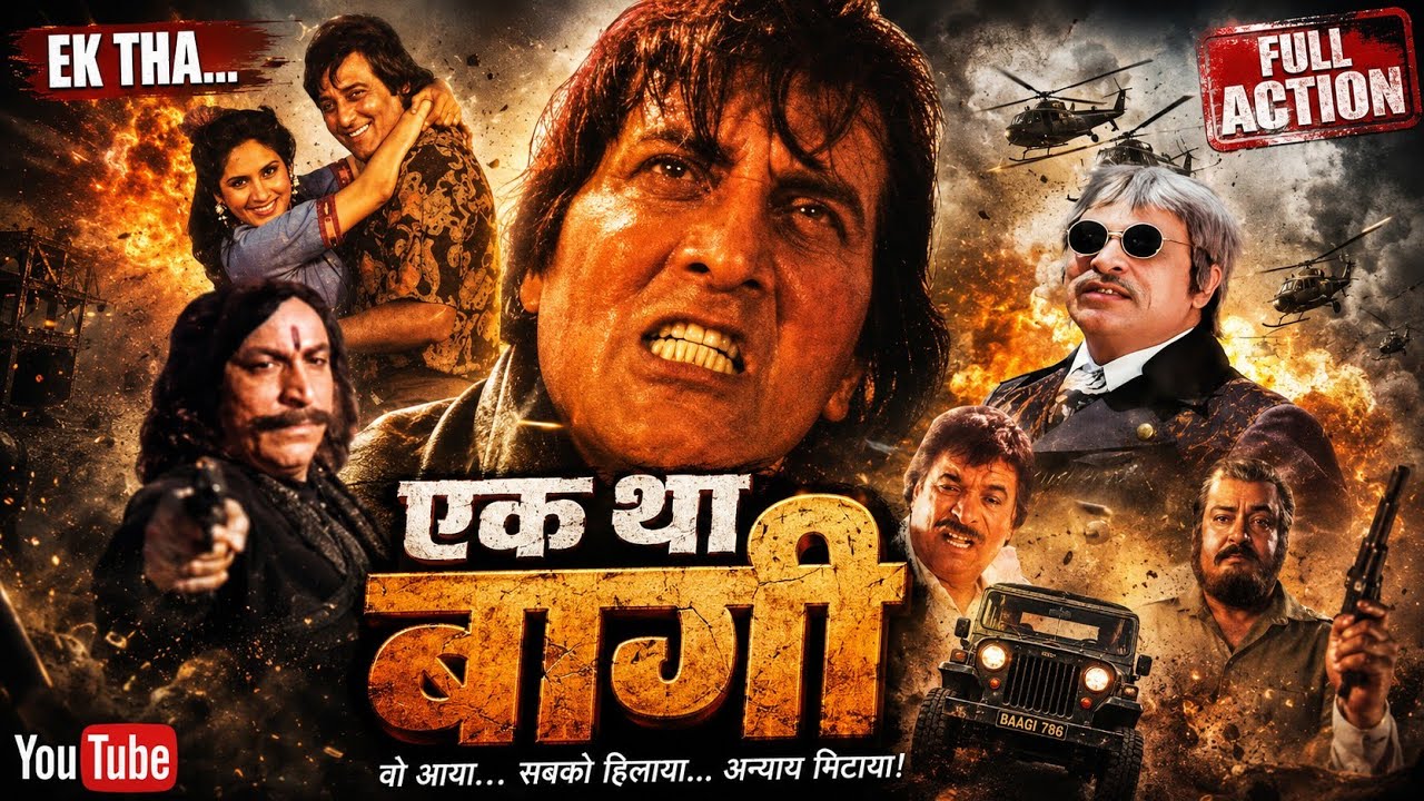 Ek Tha Baagi (Full Movie) | Shashi Kapoor, Rekha | Old Bollywood Action Classic Hindi Movie HD