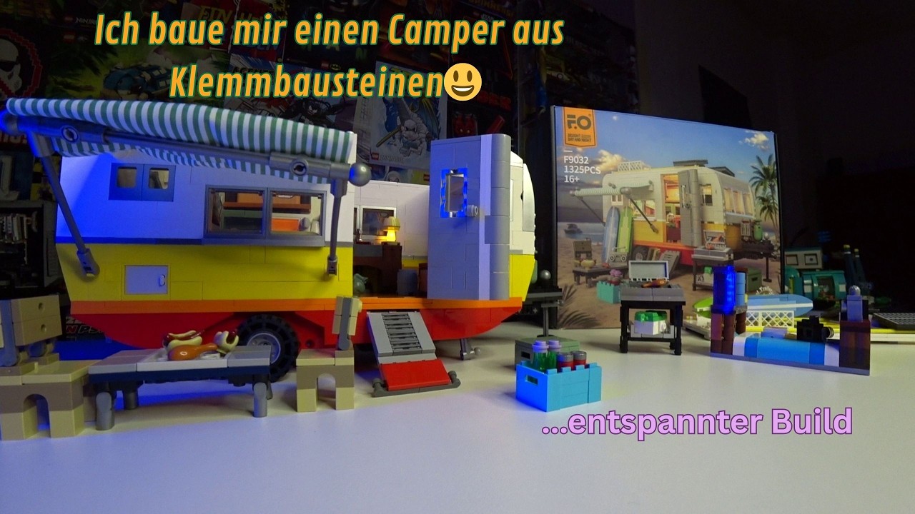Ich baue mir einen Camper aus Klemmbausteinen – entspannter Build