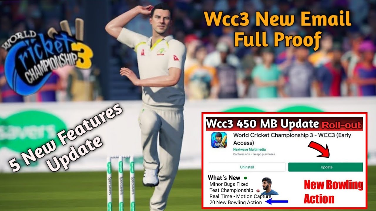 Big Surprise - Wcc3 0.5.2 Mega Update Release Date || New Email Form nextwave  Multimedia Company
