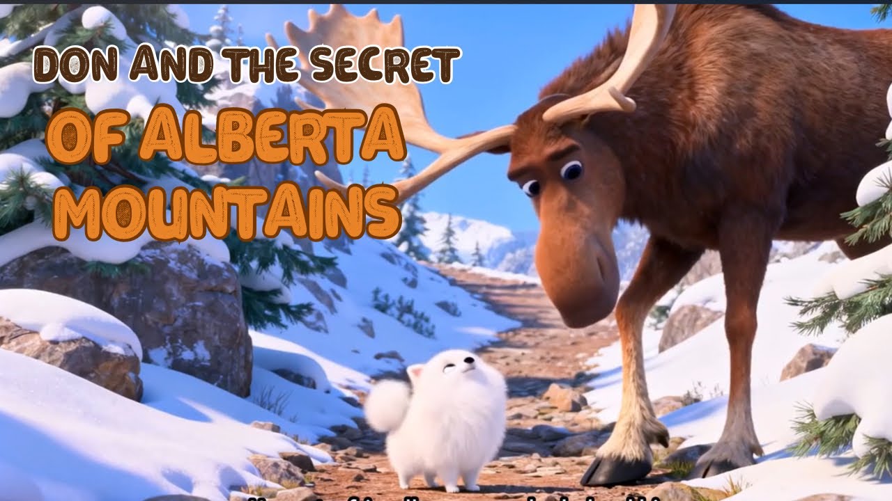 Don and the Secret of the Alberta Mountains | A Magical Pomeranian Adventure ❄️🐶