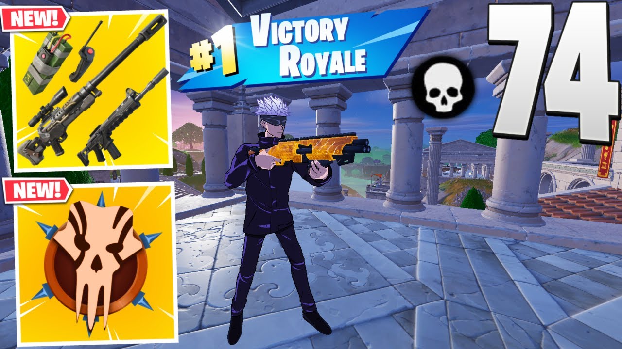 74 Elimination Solo Vs Squads Zero Build Gameplay (NEW Fortnite Chapter 5 Season 3)