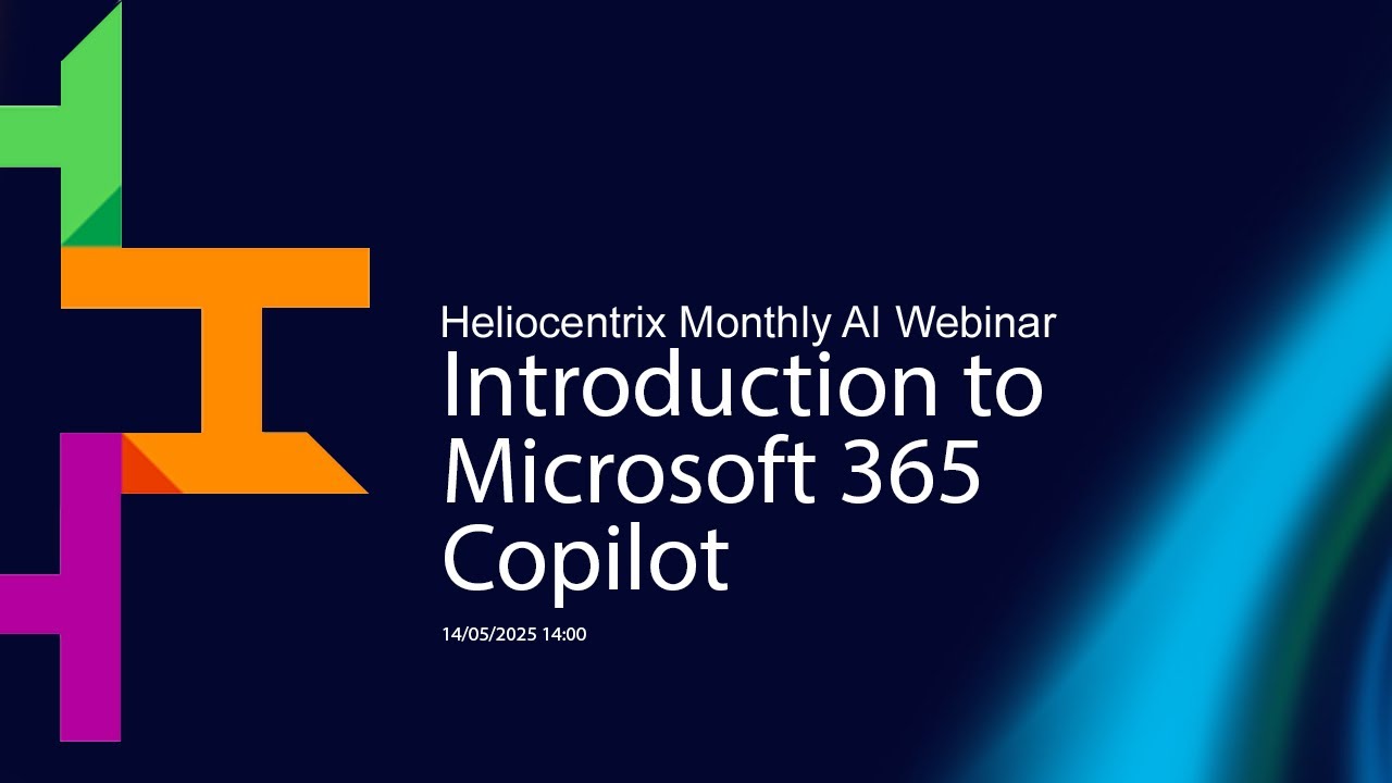May 25 - Introduction to Microsoft 365 Copilot