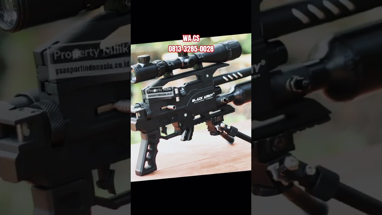 SENSOAN ANGIN PCP PREDATOR PHANTOM BLACKARMY - SENAPAN PCP PREDATOR TERBAIK