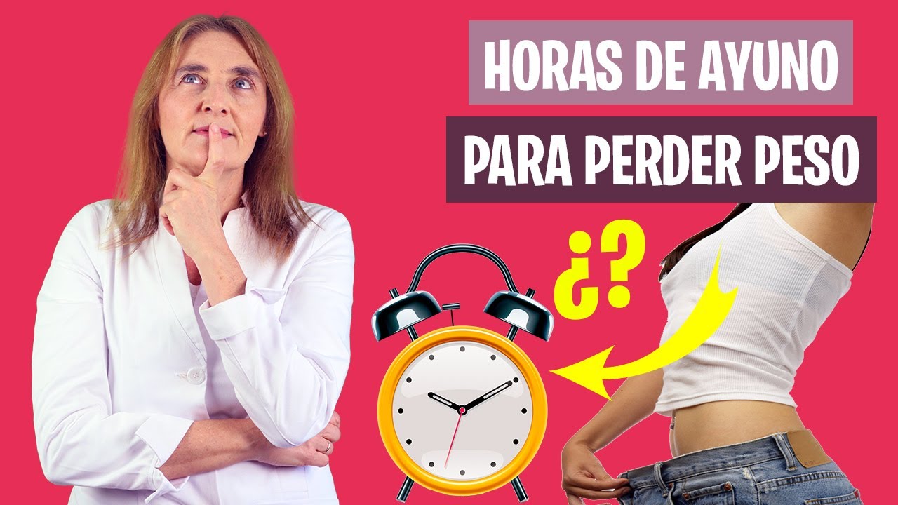 MÍNIMO de HORAS de AYUNO para PERDER GRASA | Horas de ayuno para perder peso | Nutrición y Dietética