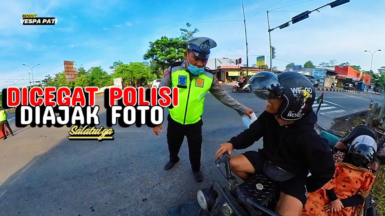 VESPA EXTREME DICEGAT RAZIA POLISI