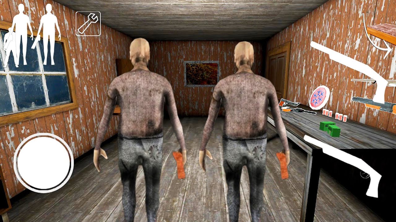 PLAYING AS HAVE TWO GRANDPAS IN GRANNY REVAMP V1.8 | GAME MODE MENU |