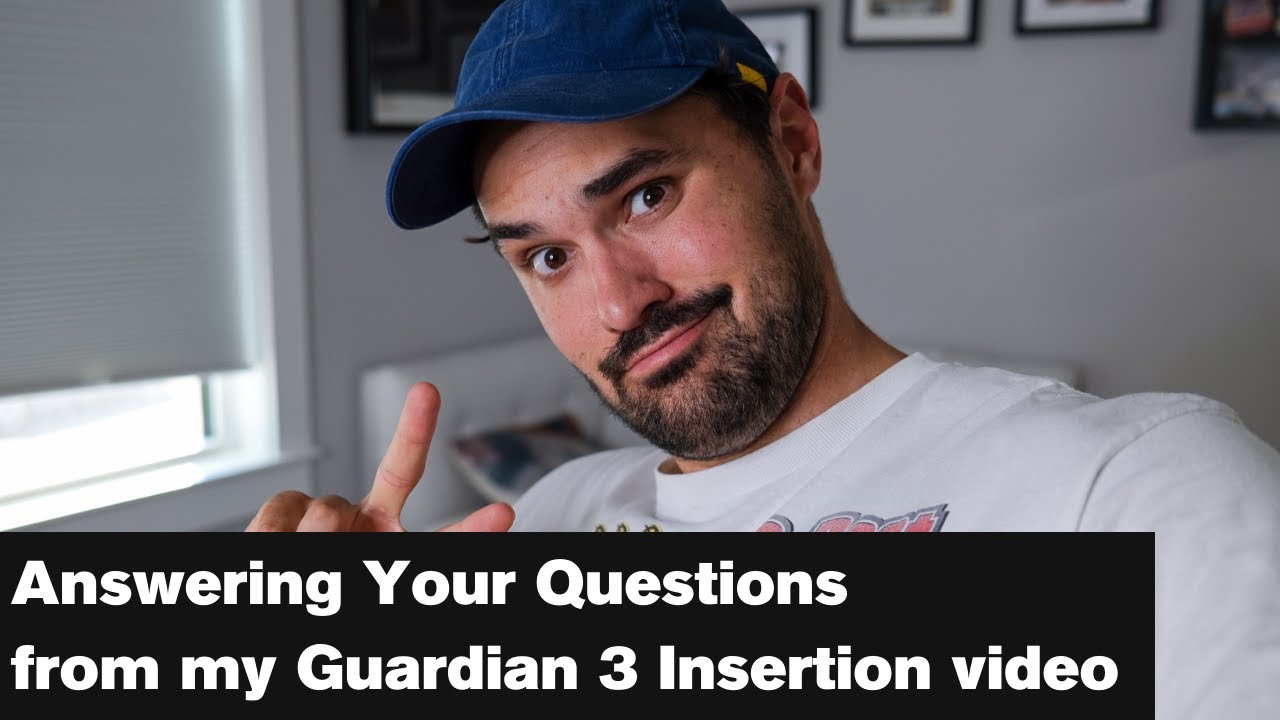Top Comments from my Guardian 3 Sensor Insertion Video - Answering Your Questions