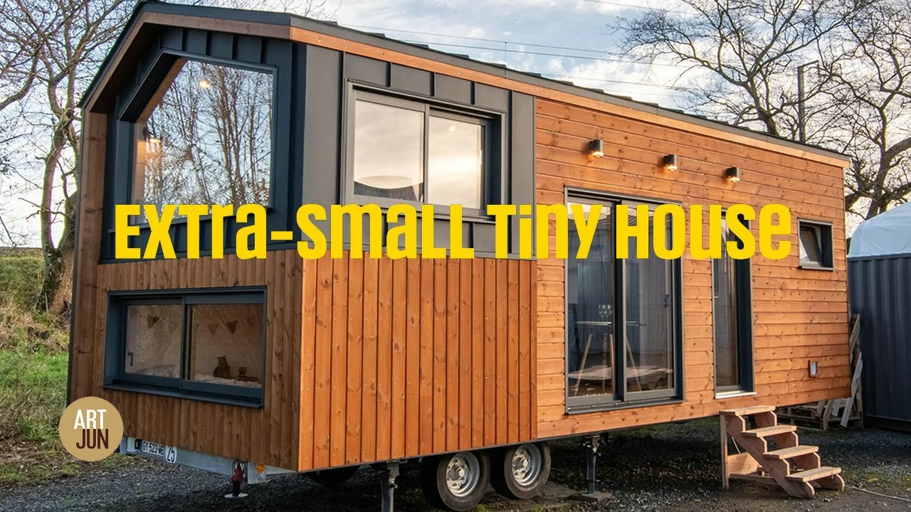 This Spacious Tiny Home Features An Unusual “Upside-Down” Layout | ARTJUN