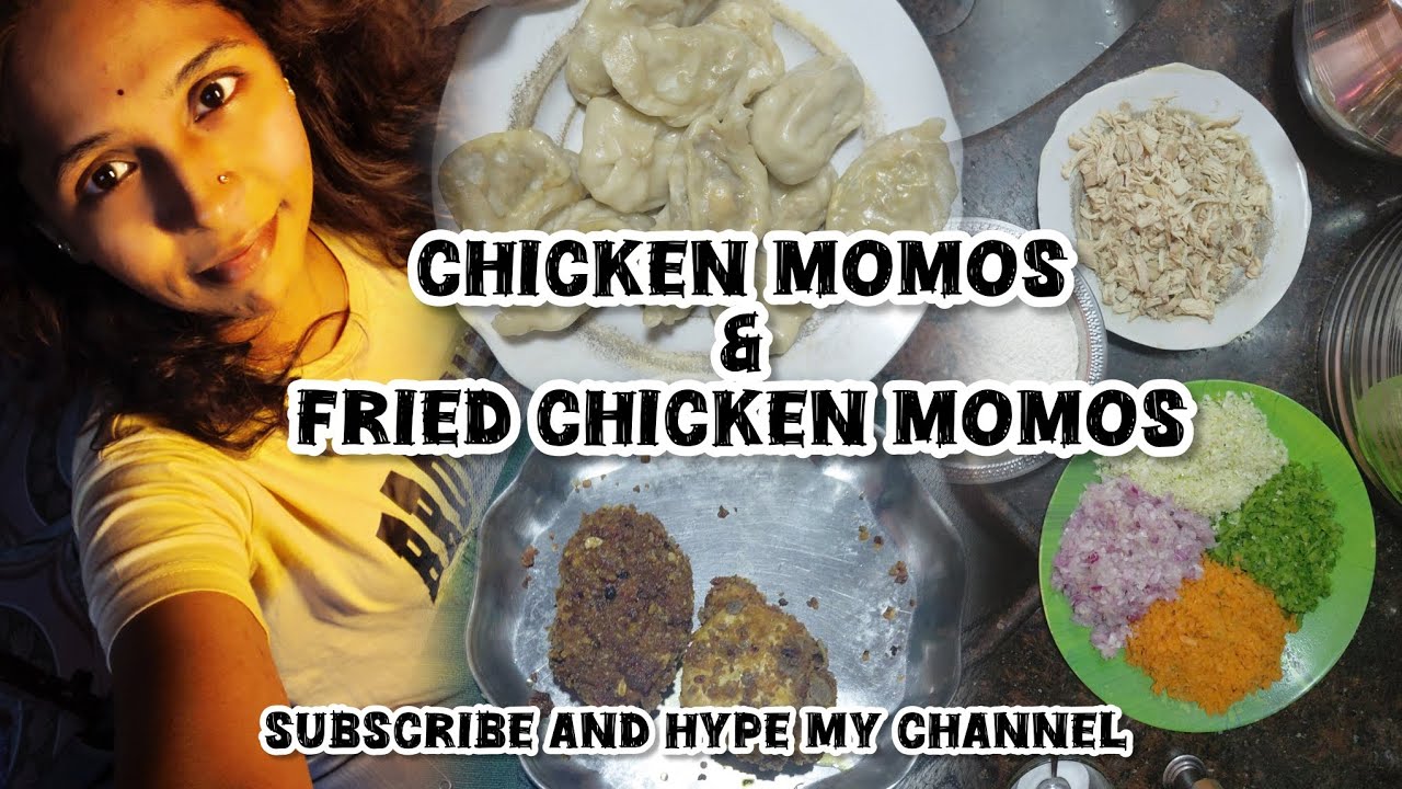 CHICKEN MOMOS | Steamed Momos Recipe | Fried Momos | Delicious Street Food Snack Recipe