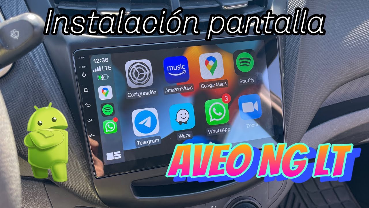 Instalación estéreo android Android Aveo 18-23 LT de DERICAR