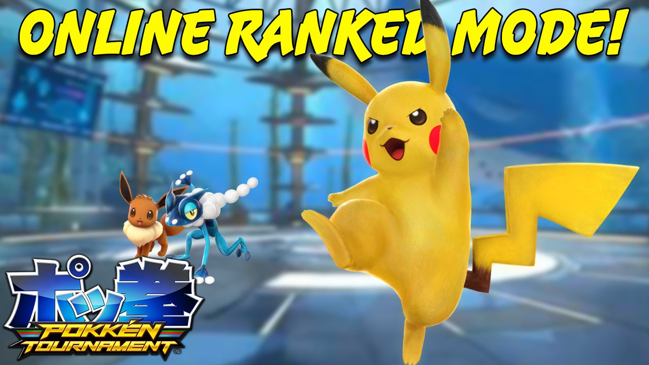 Pokken Tournament: TASTE THE THUNDER | Pikachu Online Ranked