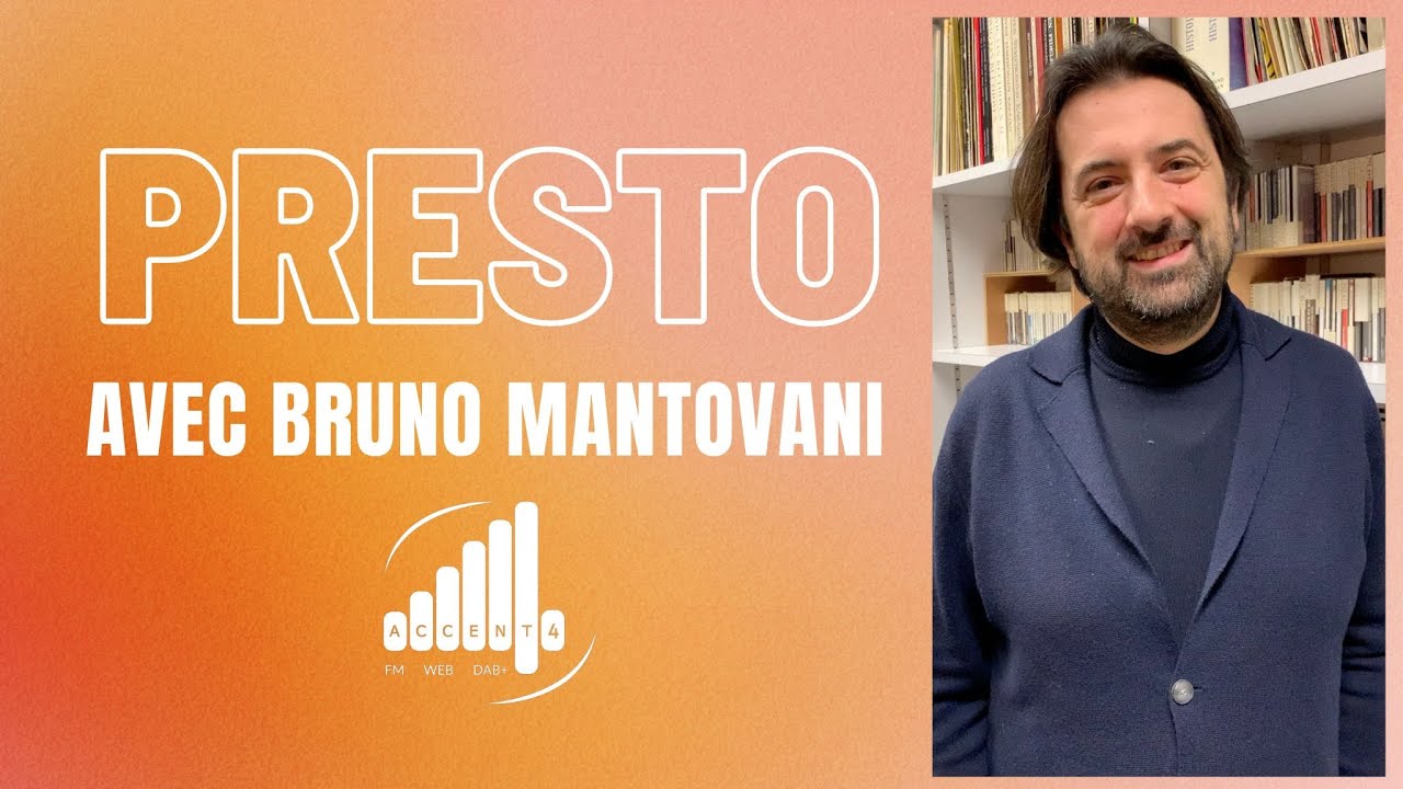 Presto avec Bruno Mantovani, compositeur et chef d'orchestre 🎼