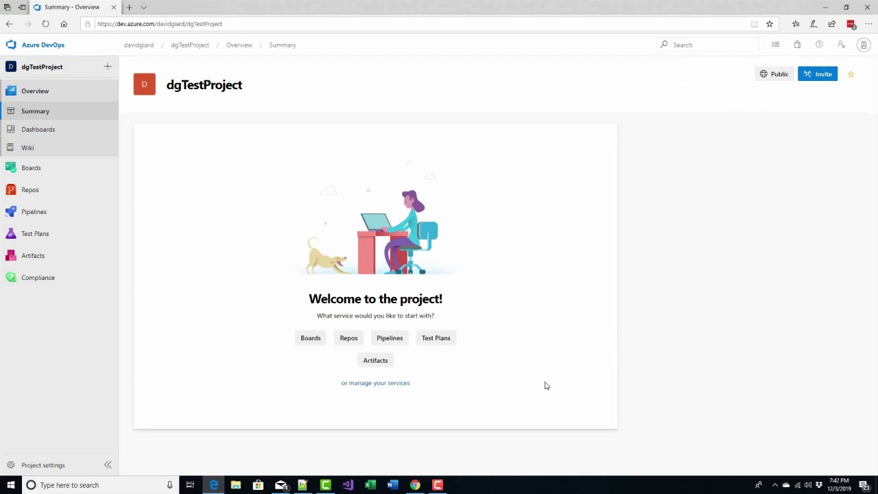 GCast 66: создание репозитория в Azure DevOps
