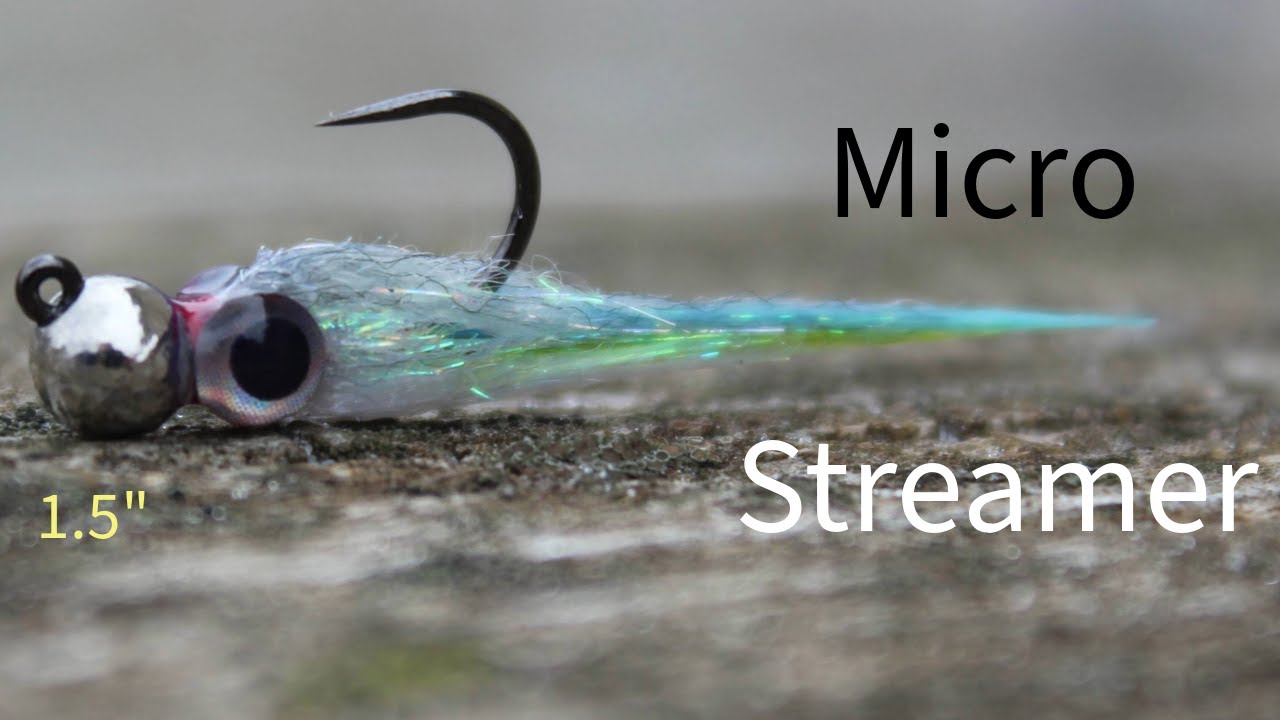 16 Inch Crappie? Tying A Micro Streamer