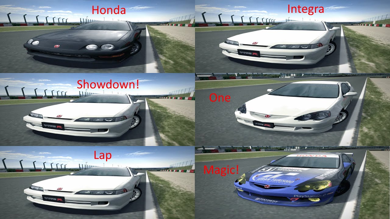 Gran Turismo 4 - Custom Driving Mission: Honda Integra 1 Lap Magic