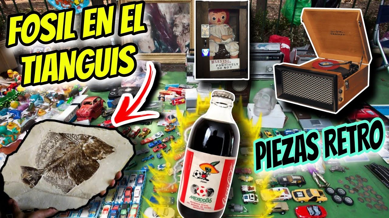 tianguis de antigüedades / piezas del mundial/ muchas  figuras retro#tianguis #swapmeet