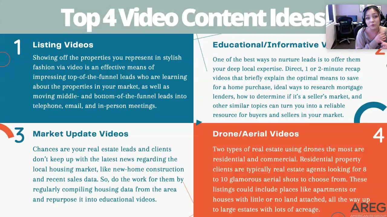 4 Video Content Ideas For Realtors