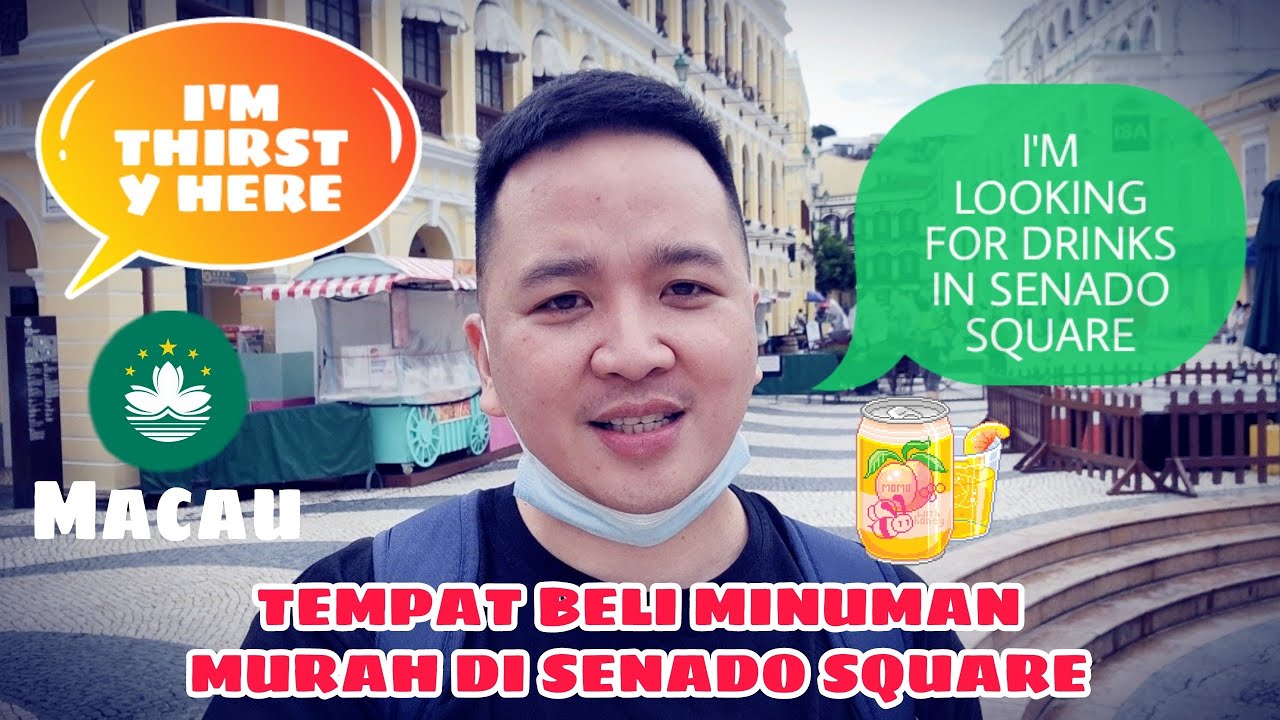 TEMPAT BELI MINUMAN MURAH DI SENADO SQUARE MACAU