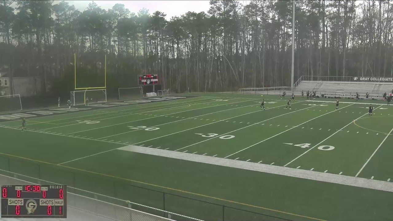 Gray Collegiate Academy vs Lexington High School Mens Varsity Soccer