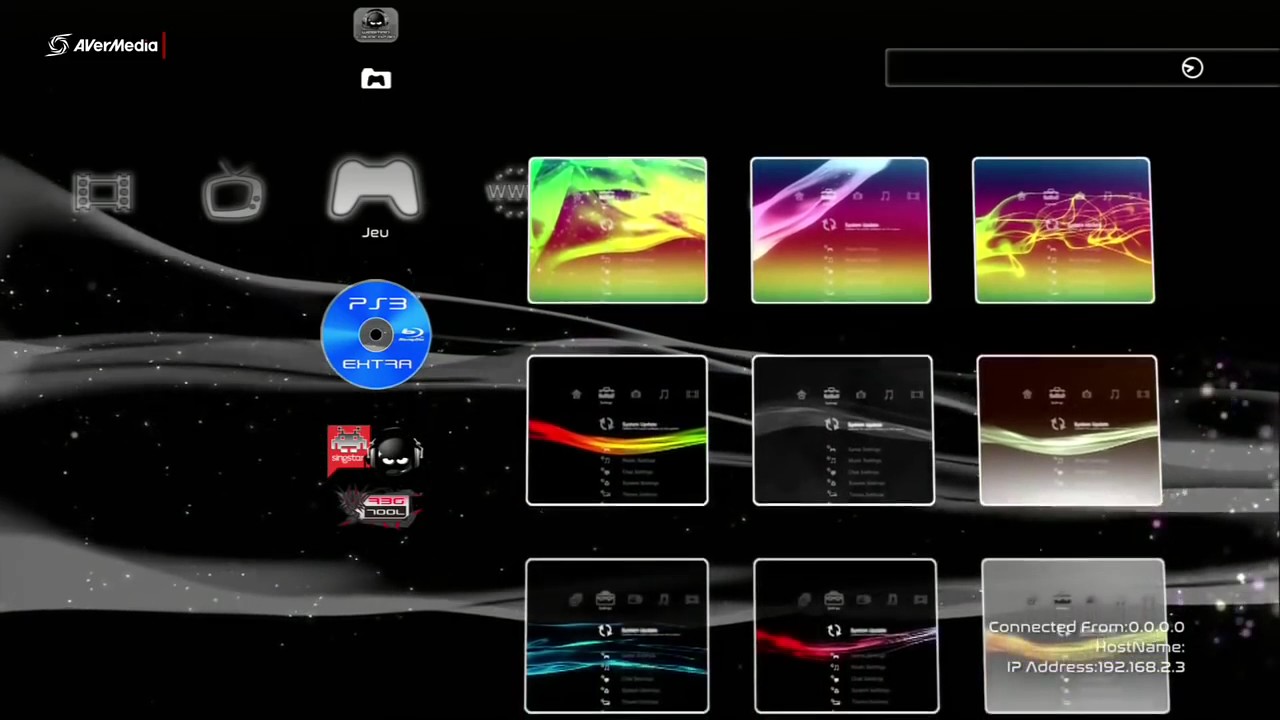 XMB mods collection disc 113 mods