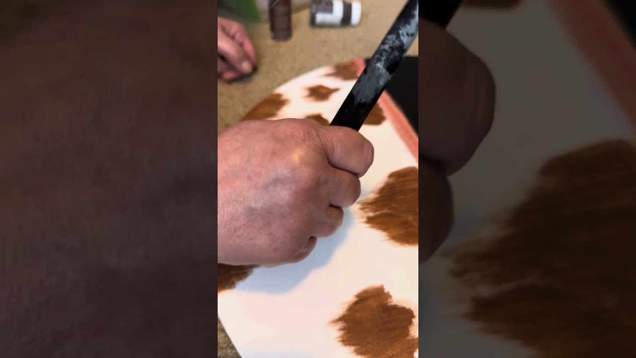 Cow Hide Paint Tutorial