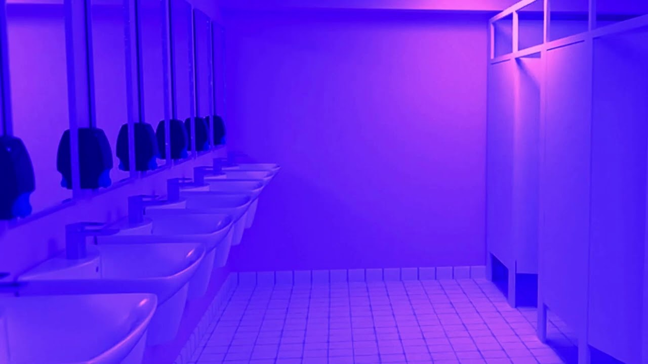 i was never there by the weeknd but you are in a bathroom at a party