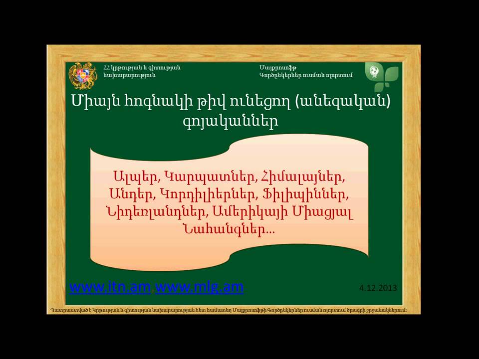 Գոյականի թիվը: Ձևաբանություն: Դաս 3: