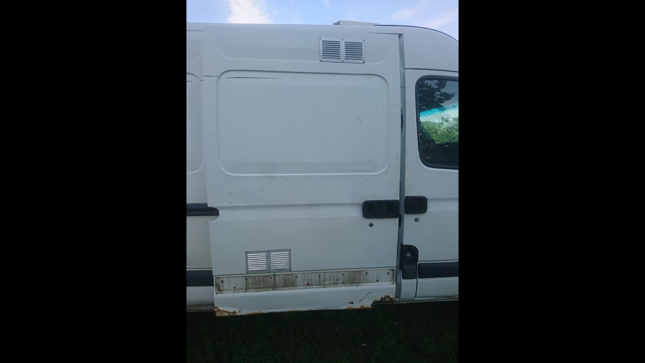 Renault Master Door Tür Tolóajtó Restoration ASMR