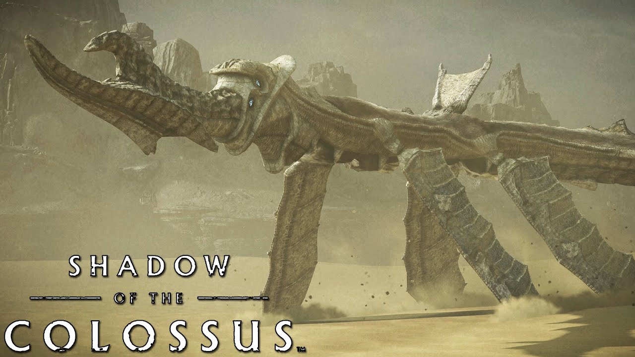 Shadow of the Colossus - PHALANX, 13th Colossus Boss Fight (Hard, 4K)