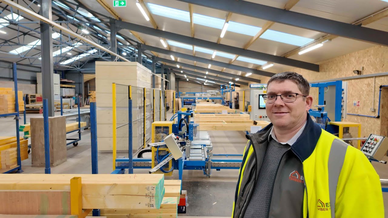Inside EDGE Timber Frame’s Factory with Randek Automation and Graeme Batey