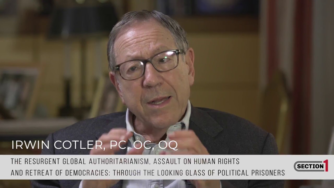 Irwin Cotler - Constitutional Democracy Under Stress - Conference 2019