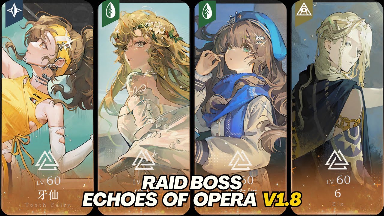 Reverse: 1999 CN - MARCUS & VILA | SSS Raid Boss Echoes Of Opera V1.8