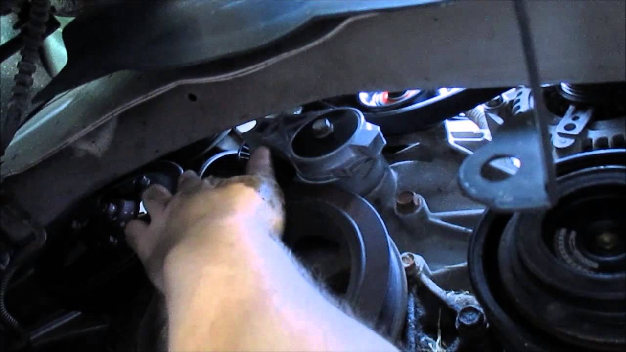 How To Change A Serpentine/Drive Belt (Dodge Caravan)