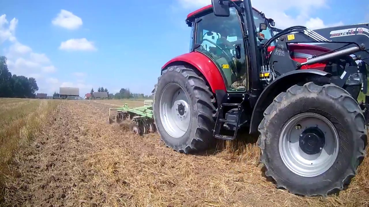 Prace pożniwne*Talerzowanie 2017*Fendt 311lsa*MF255*Case Farmall 105u