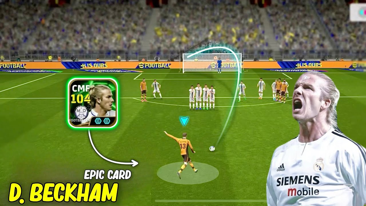 Bend Like BECKHAM - Review David BendHam 104 Real Madrid Epic Card 🔥 Crazy Card