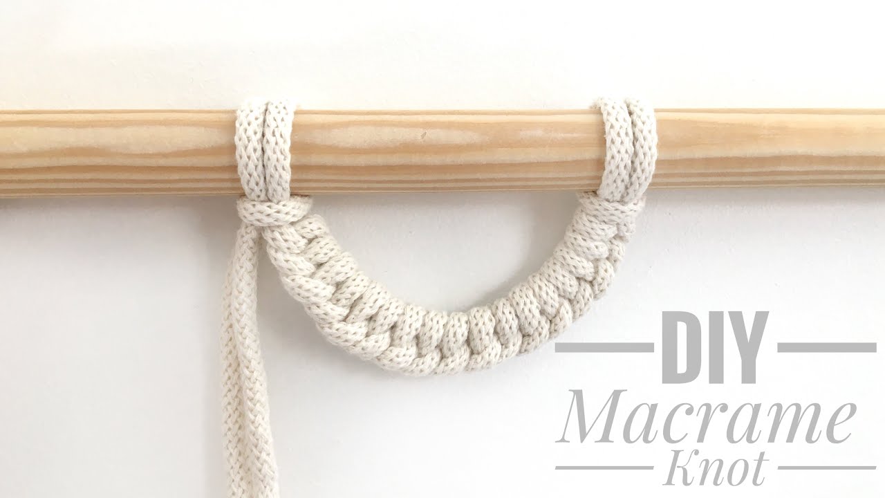 Easy Beginner Knot / Proste węzły FESTONOWE #1