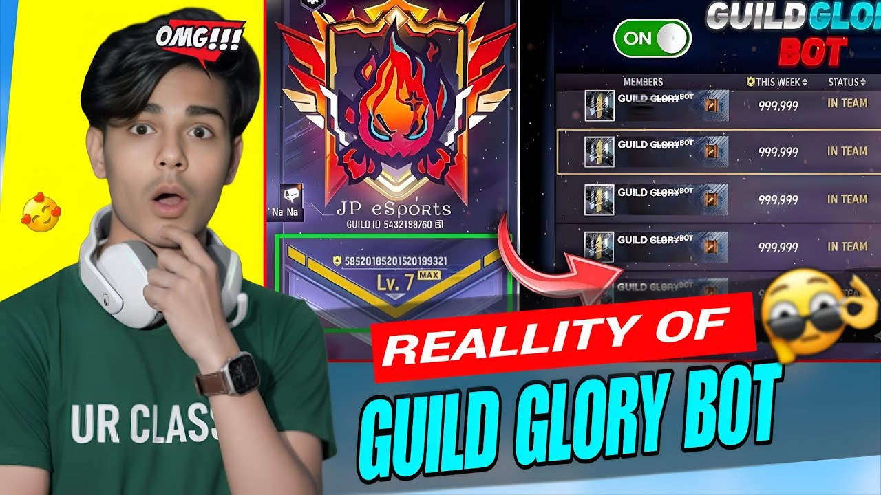 HOW TO MAKE GUILD GLORY BOT 🤖|REALITY OF GUILD GLORY BOT 🔥😱|UR CLASSY