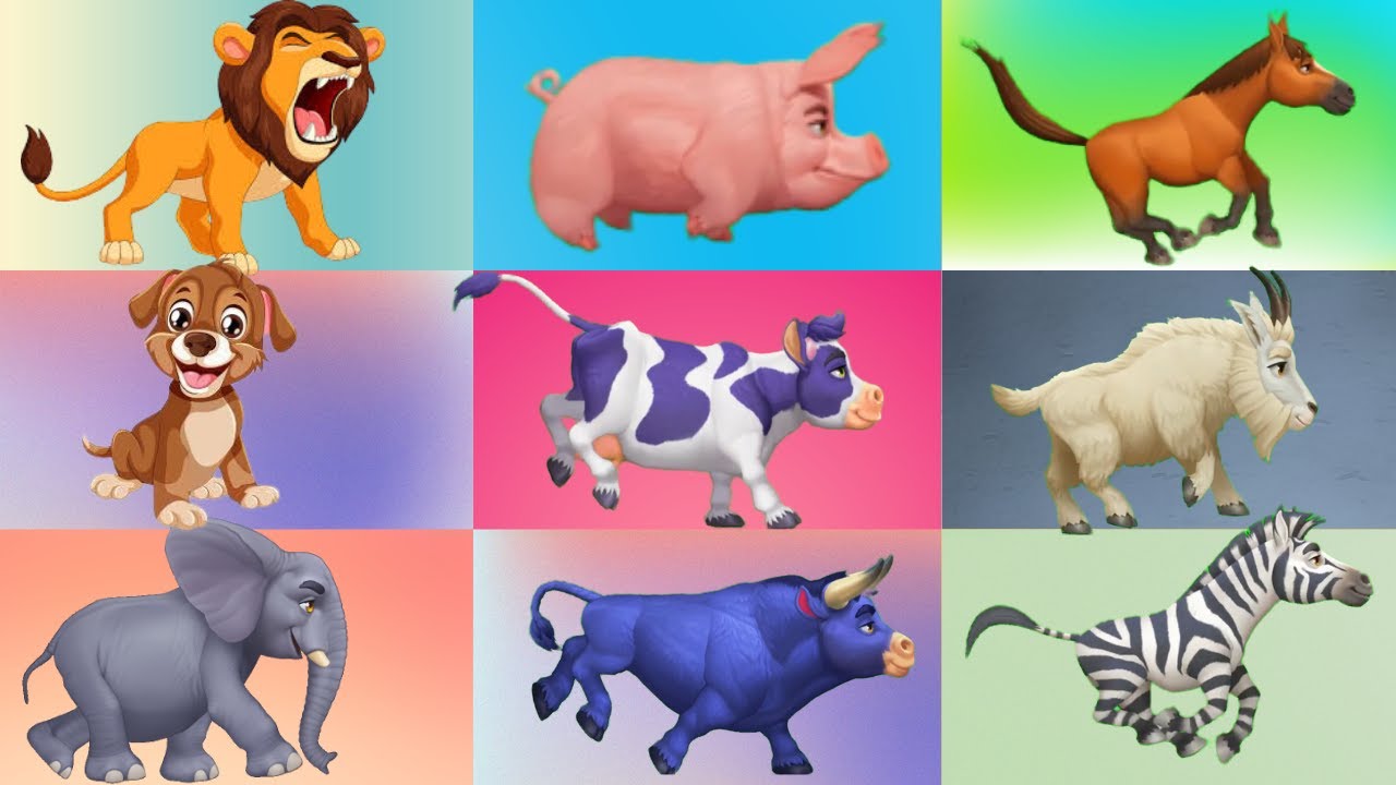 Farm ABC Animal Sounds Song for Kids | Learn Animal Names & Sounds