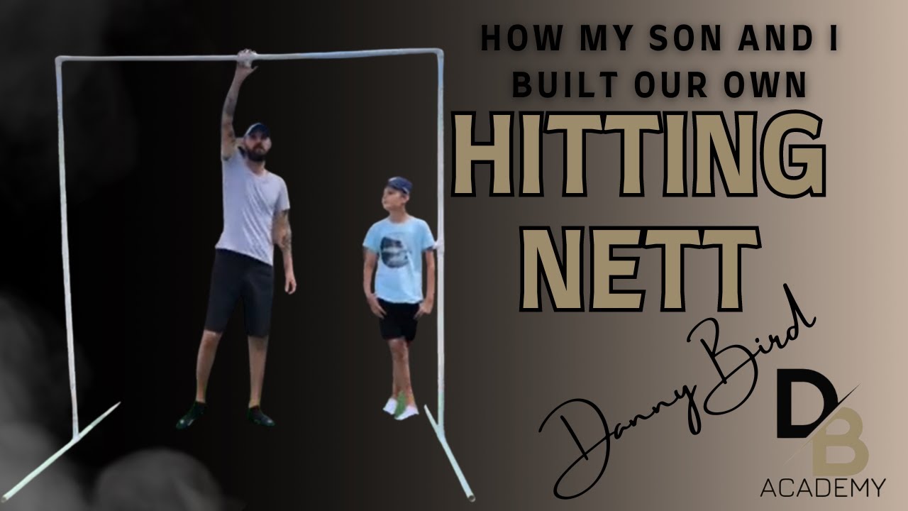 ⛳️HOW TO BUILD YOUR OWN GOLF NET - FULL VIDEO