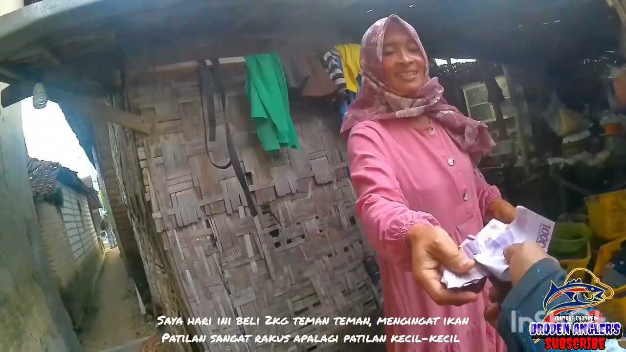 Rute akses jalan menuju spot mancing dan penjual kerang sebagai umpan ikan manyung di laut Rembang
