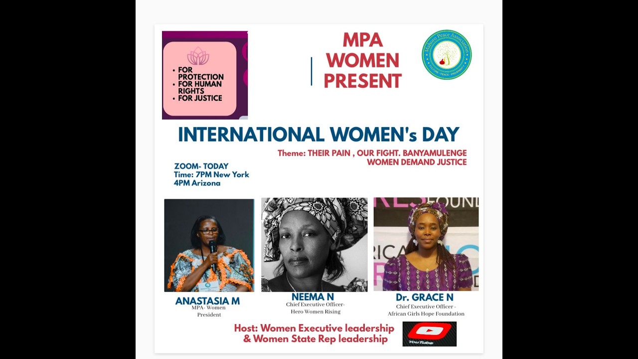 🛑 LIVE:🇺🇸 USA MPA WOMWN. PRESENT: INTERNATION WOMENS DAY