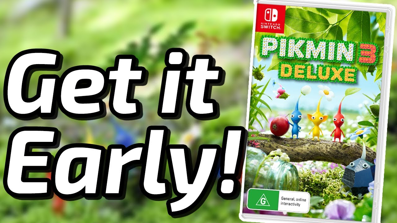 How to Get Pikmin 3 Deluxe Early