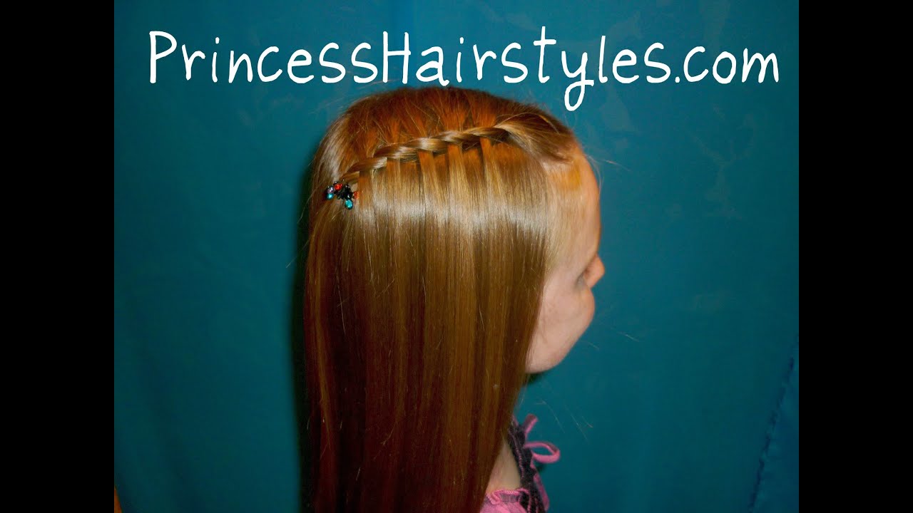 Waterfall Twist Braid - Easy And Quick Hairstyles