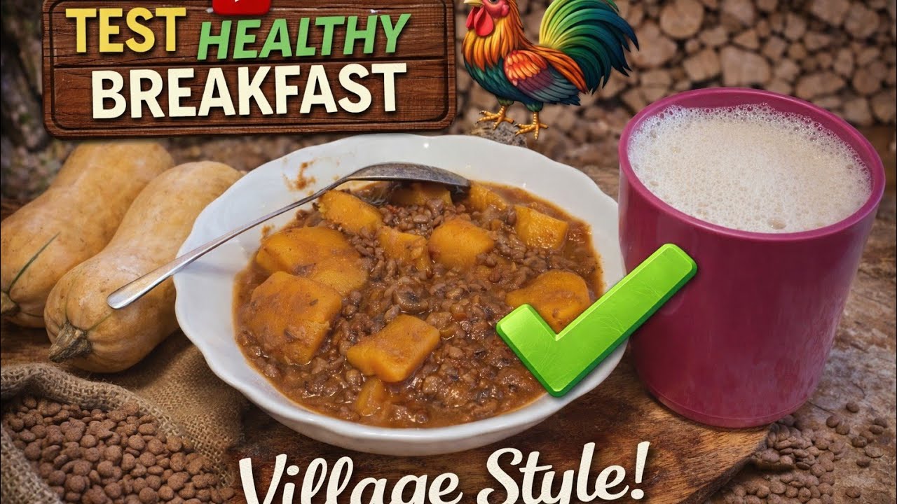 You’ll Love This Simple Village Morning 🌿🍳 | Healthy Breakfast & Pawpaw Harvest 🍈