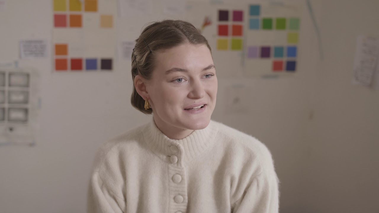 Mathilde er tidligere elev på Filmhøjskolen Møn og producer på webserien Vakuum